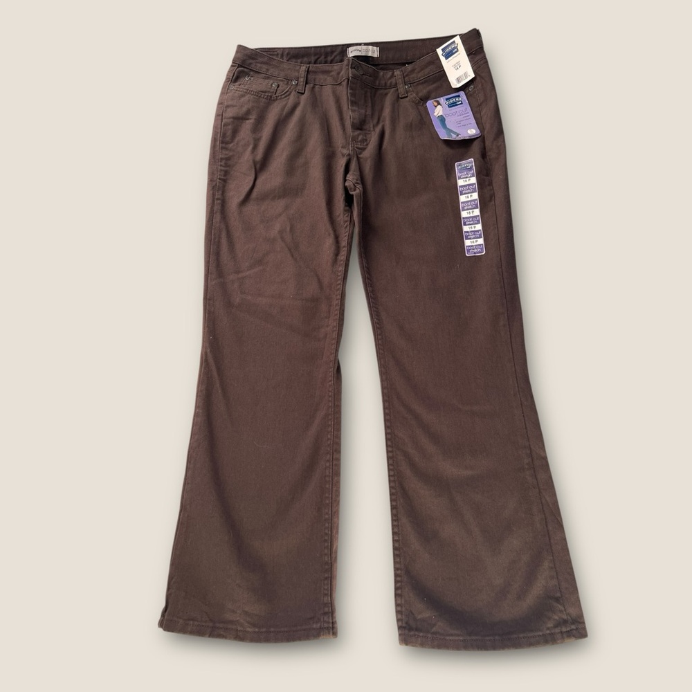 Riders by Lee Bootcut Brown Jeans Women’s - 16P NWT